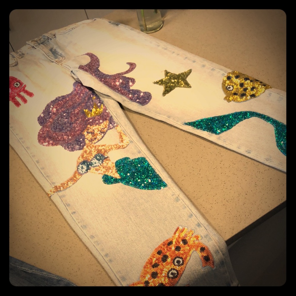 Limited edition top shop jeans. Boutique